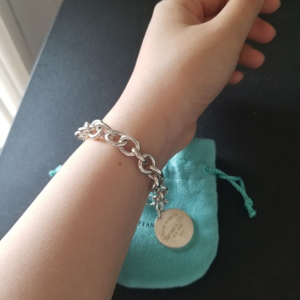 Tiffany & Co. Round Tag Bracelet - Picture 2 of 9